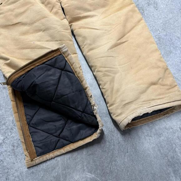 Vintage Carhartt Double Knee Insulated Overalls - Picture 5 of 6